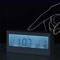 카코 KACO 레모 알람 시계 전자 led 책상 탁상 온도 습도 타이머
